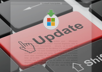Eliminación de Virus Emergente “Microsoft AutoUpdate - Required Data Notice” para Mac