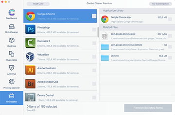 Uninstaller doesn’t leave any app data behind