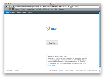 Trovi-Startseite