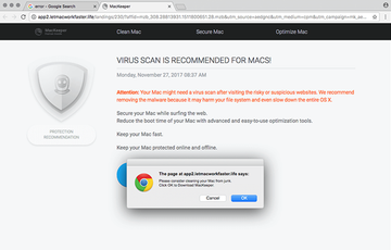 浏览器被MacBook Pro上的恶意软件劫持